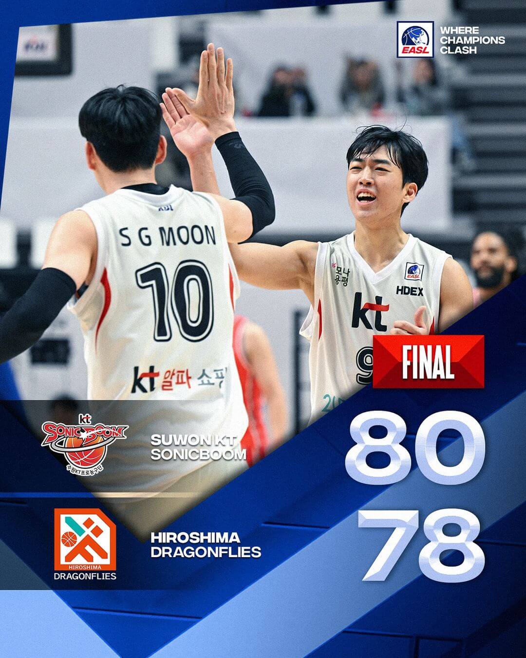 프로농구 동아시아 슈퍼리그 KT 히로시마