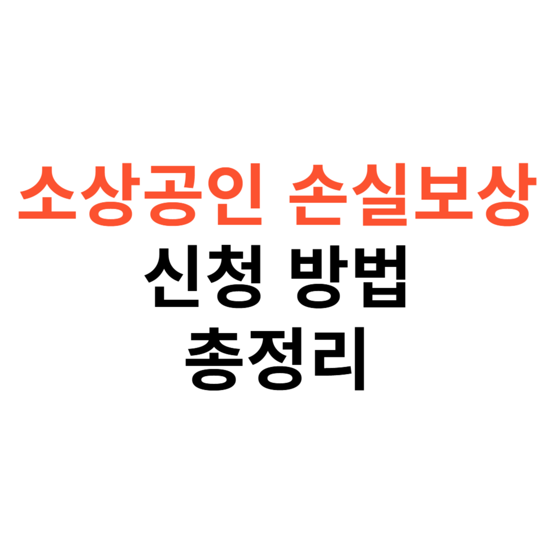 소상공인 손실보상