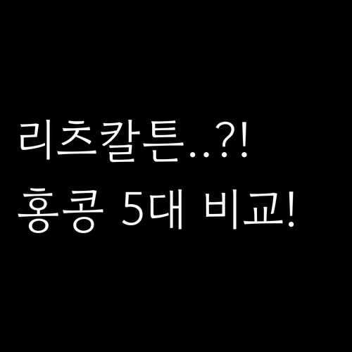 세계 최고층 리츠칼튼 K11 아르투스..