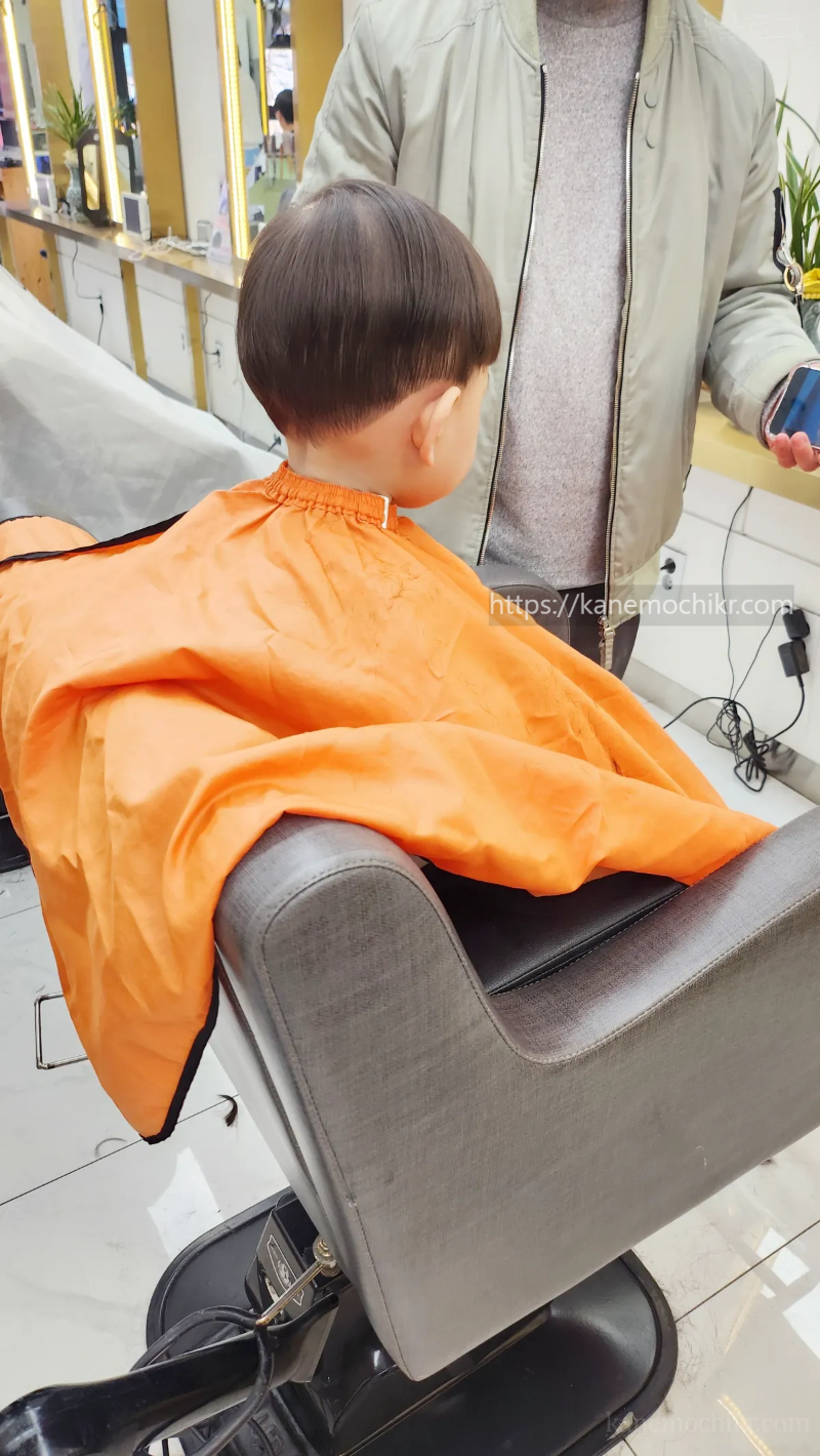 2살아이-미용실-머리자르기