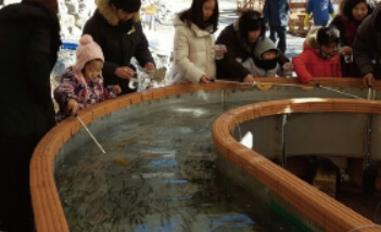 양주 눈꽃축제 눈썰매장