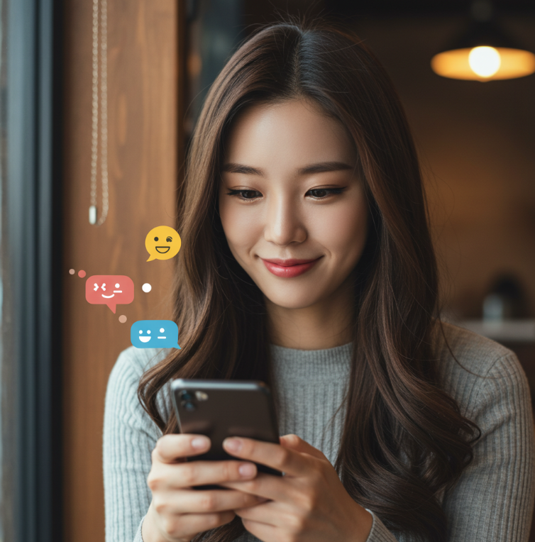 대화와 문자 운영 요령