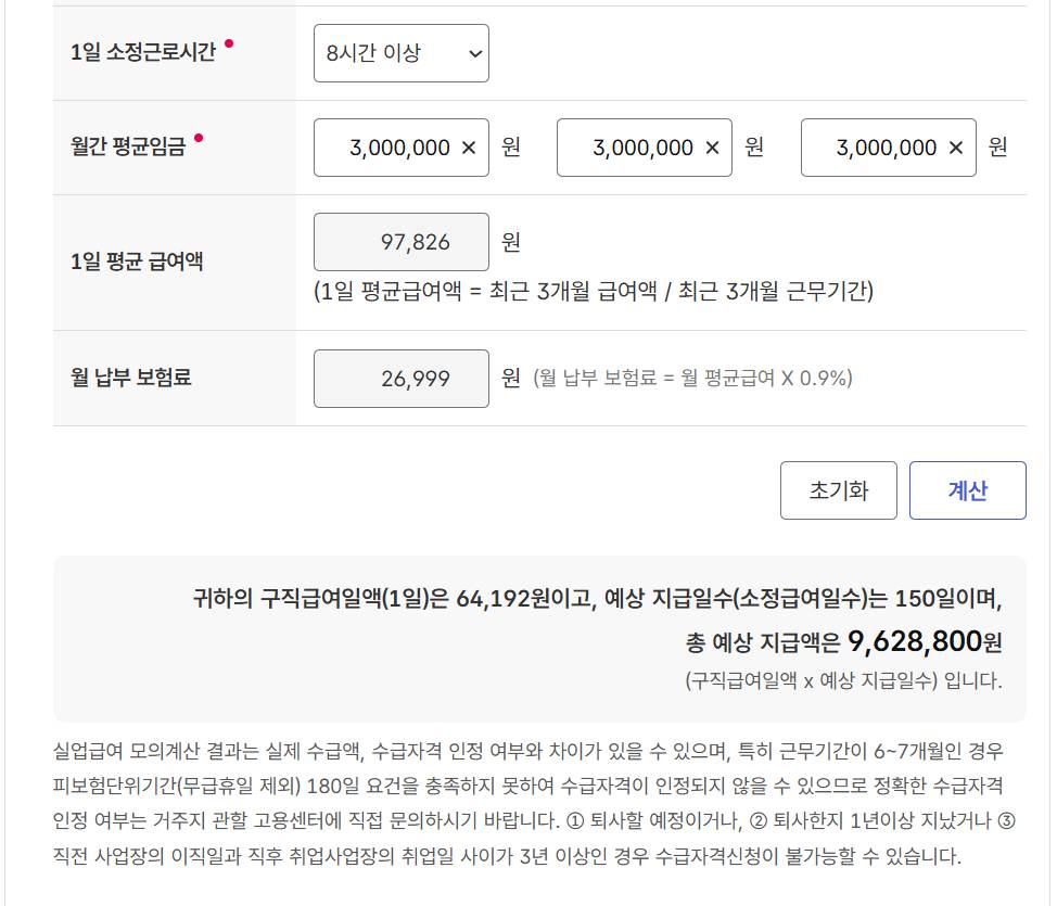 2025 실업급여 계산기: 금액·기간 한 번에 확인하는 법