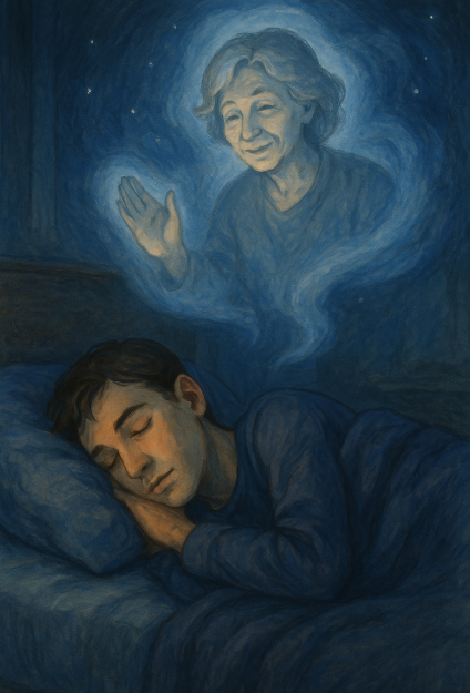 죽은 사람이 꿈에 나오는 꿈해몽