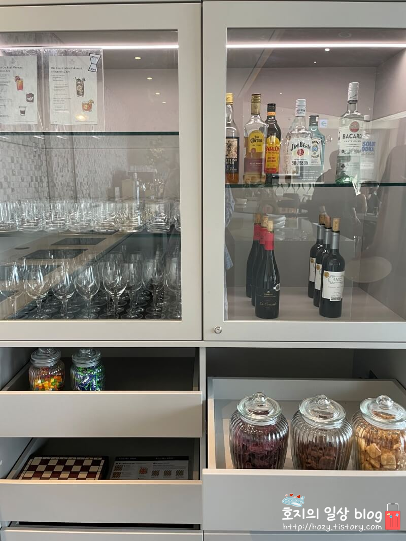 송도 쉐라톤 클럽라운지 음식