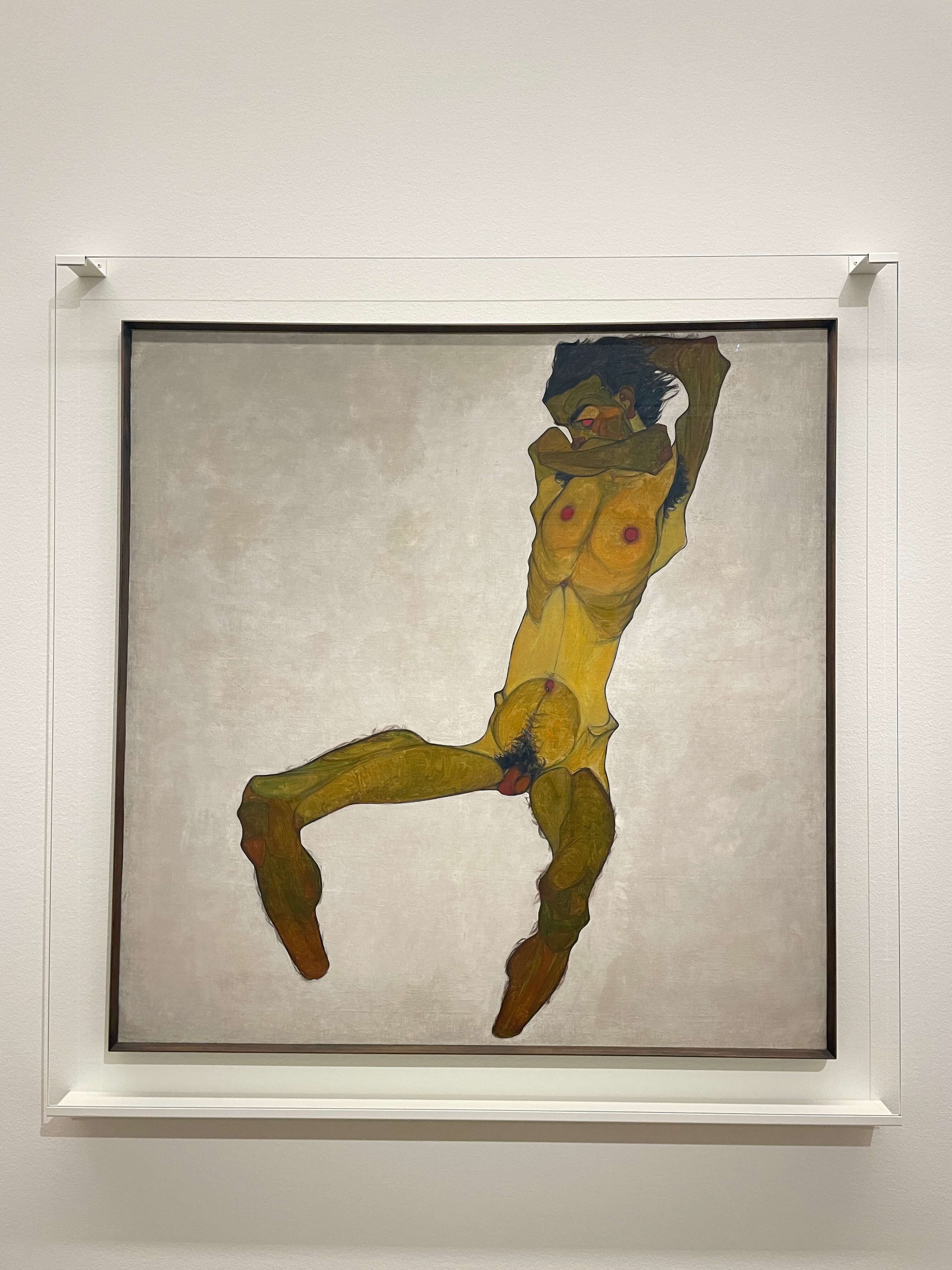 딥블루가 오스트리아 빈 "레오폴드 뮤지엄"에서 찍은 쉴레의 작품들 2