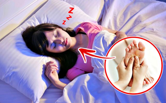 잠 잘 오게 하는 방법, 음식, 지압