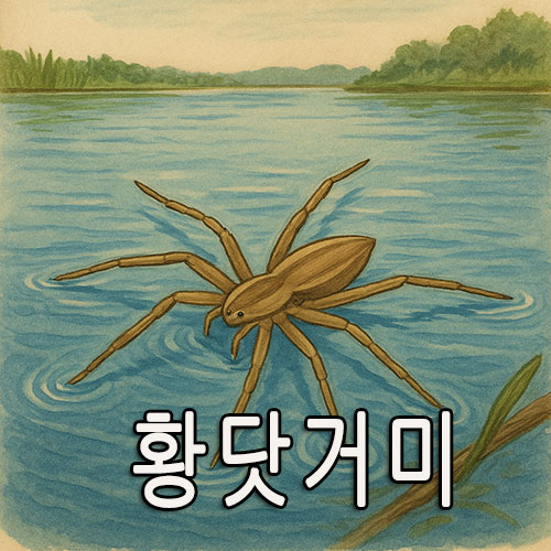 황닷거미 특징과 생태, 황금빛 점무늬를 가진 숲속의 예술가