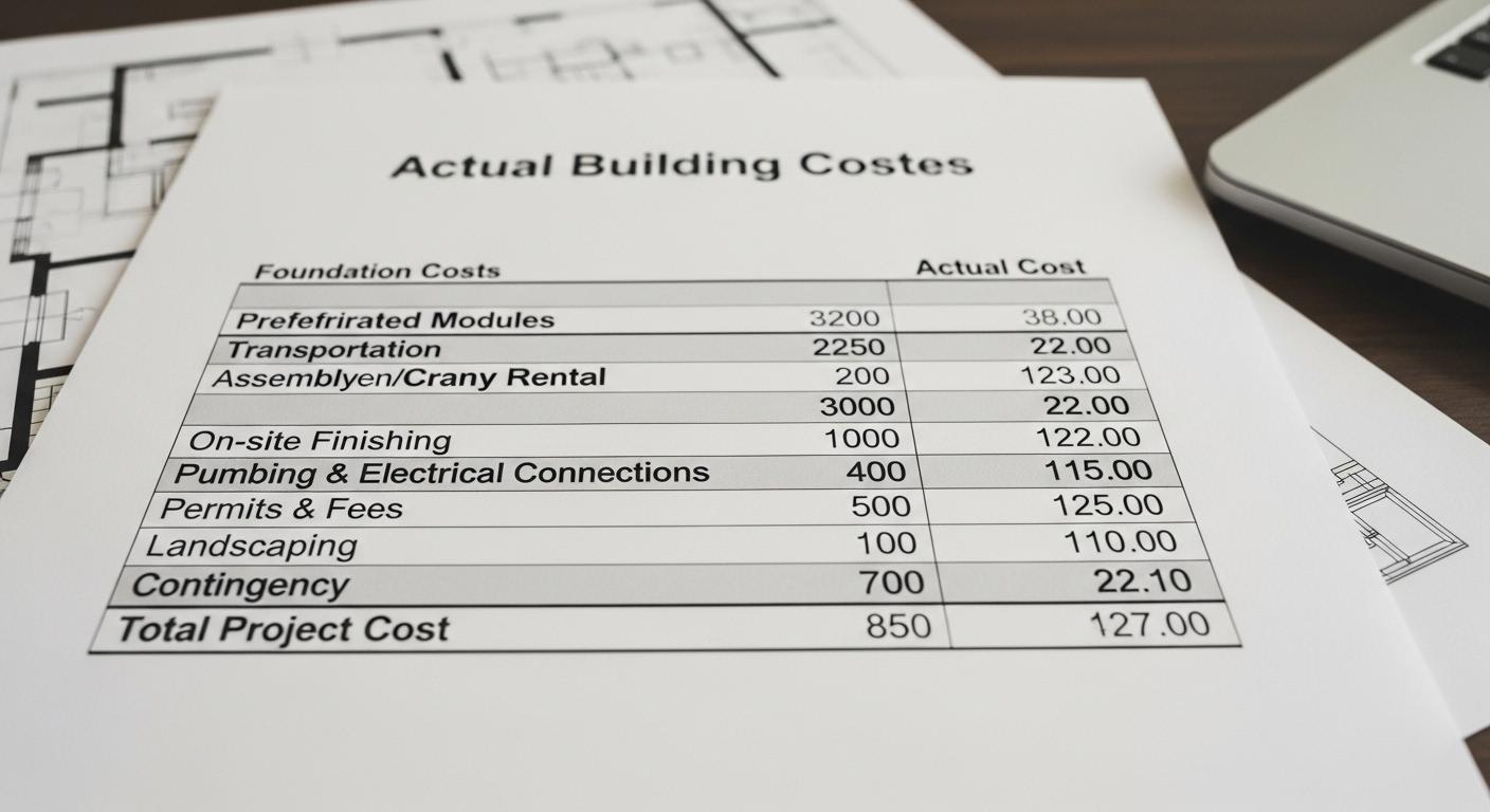 조립식 주택 건축비용