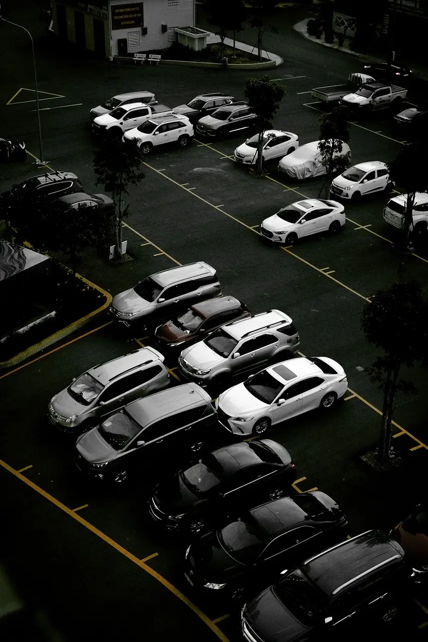 주차장 접촉사고