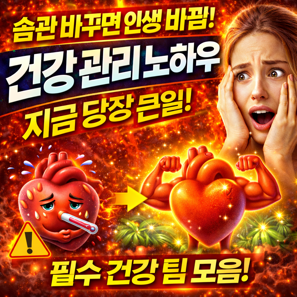 건강 관리 노하우 (몸이 달라지는 현실적인 생활 습관)