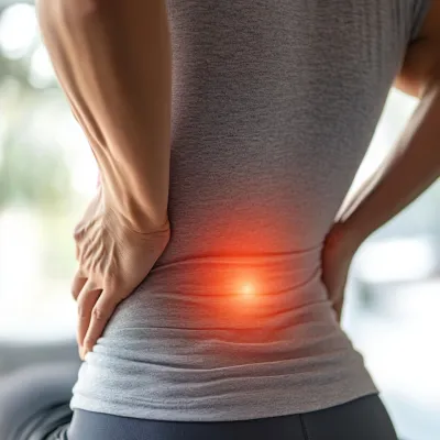 스쿼트 허리 아픔 이유5