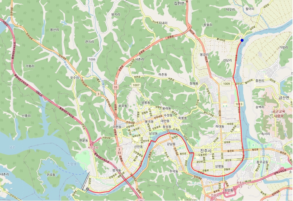 새로운 국토종주 자전거길 신규 노선 개통 구간 위치 코스 서울 경기 충남 천안 경남 진주 산청 자전거길 코스11
