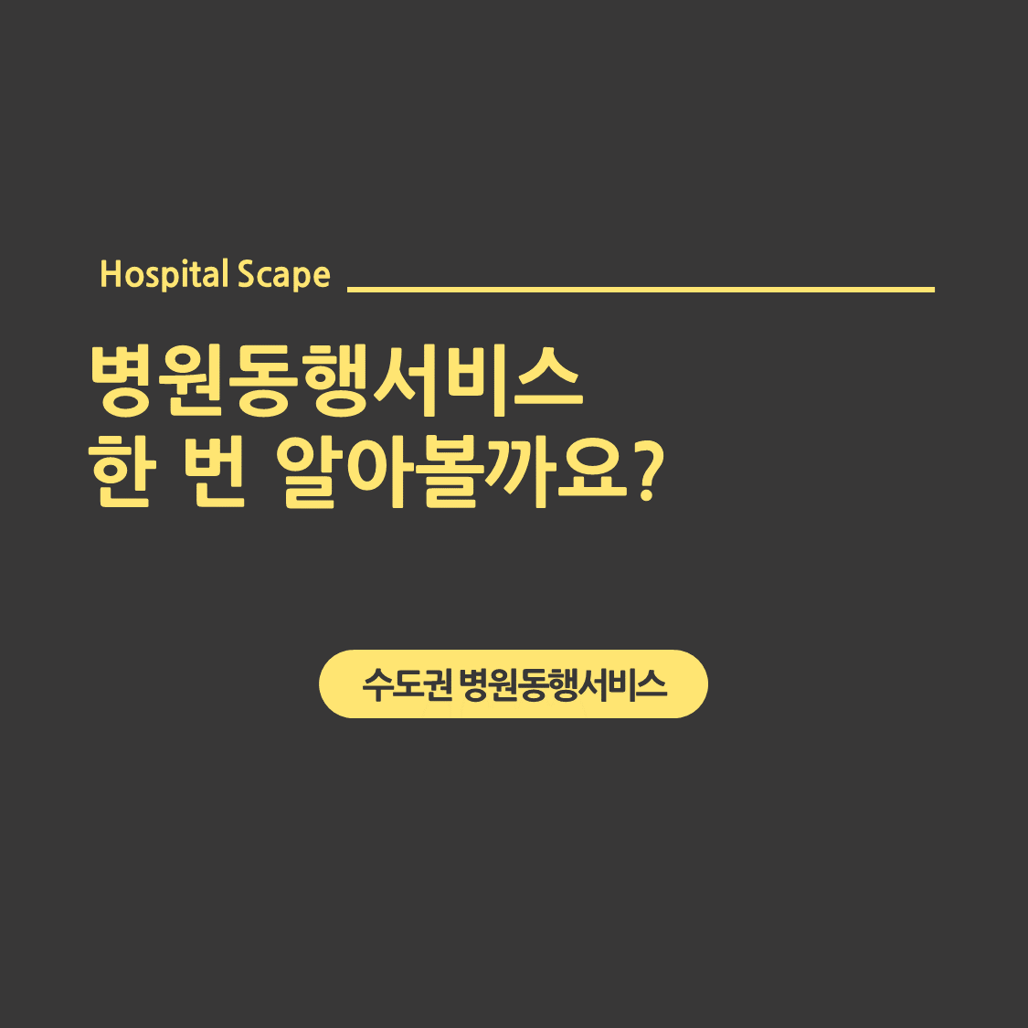 병원동행서비스-병원동행매니저