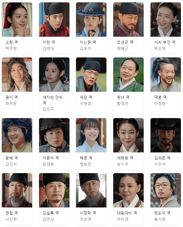 금혼령-등장인물