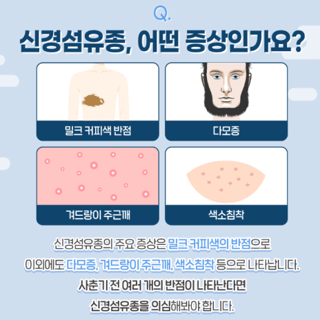 신경섬유종 증상 원인 NF1