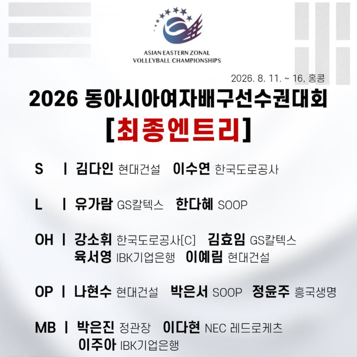 동아시아 여자배구