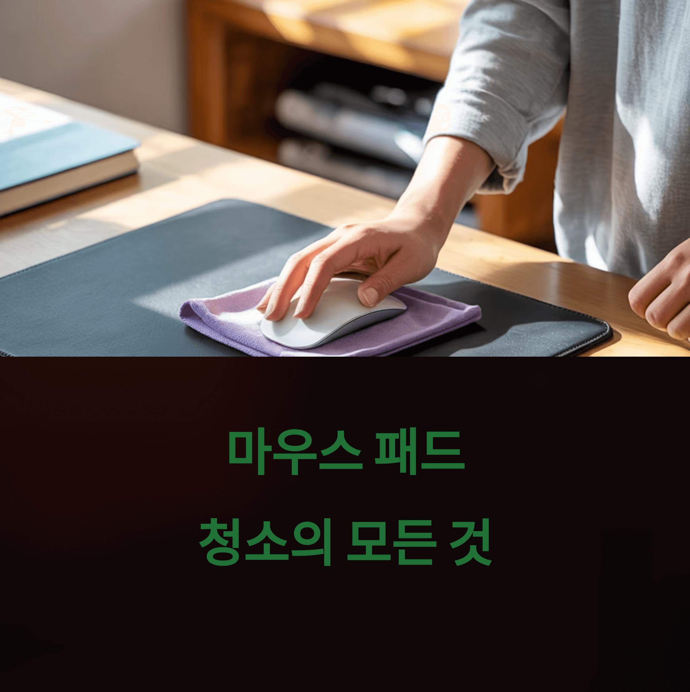 마우스 패드 청소의 모든 것