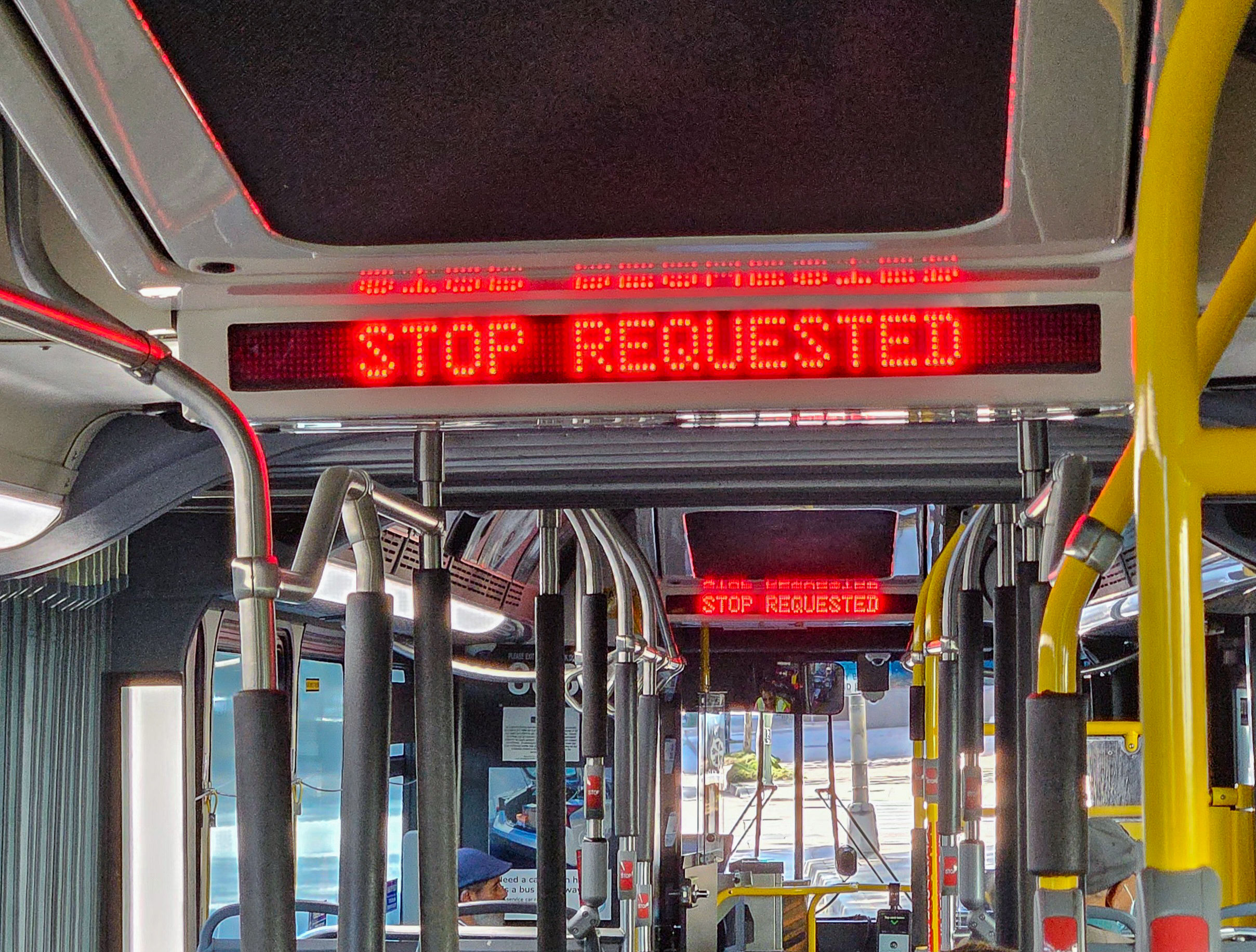 하와이 더 버스 하차