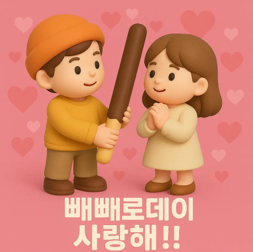 빼빼로데이-빼빼로-남자-여자-선물