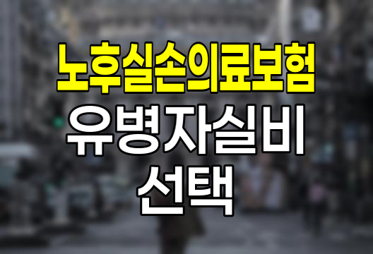 노후실손의료보험과 유병자실비 가입조건 및 선택 팁