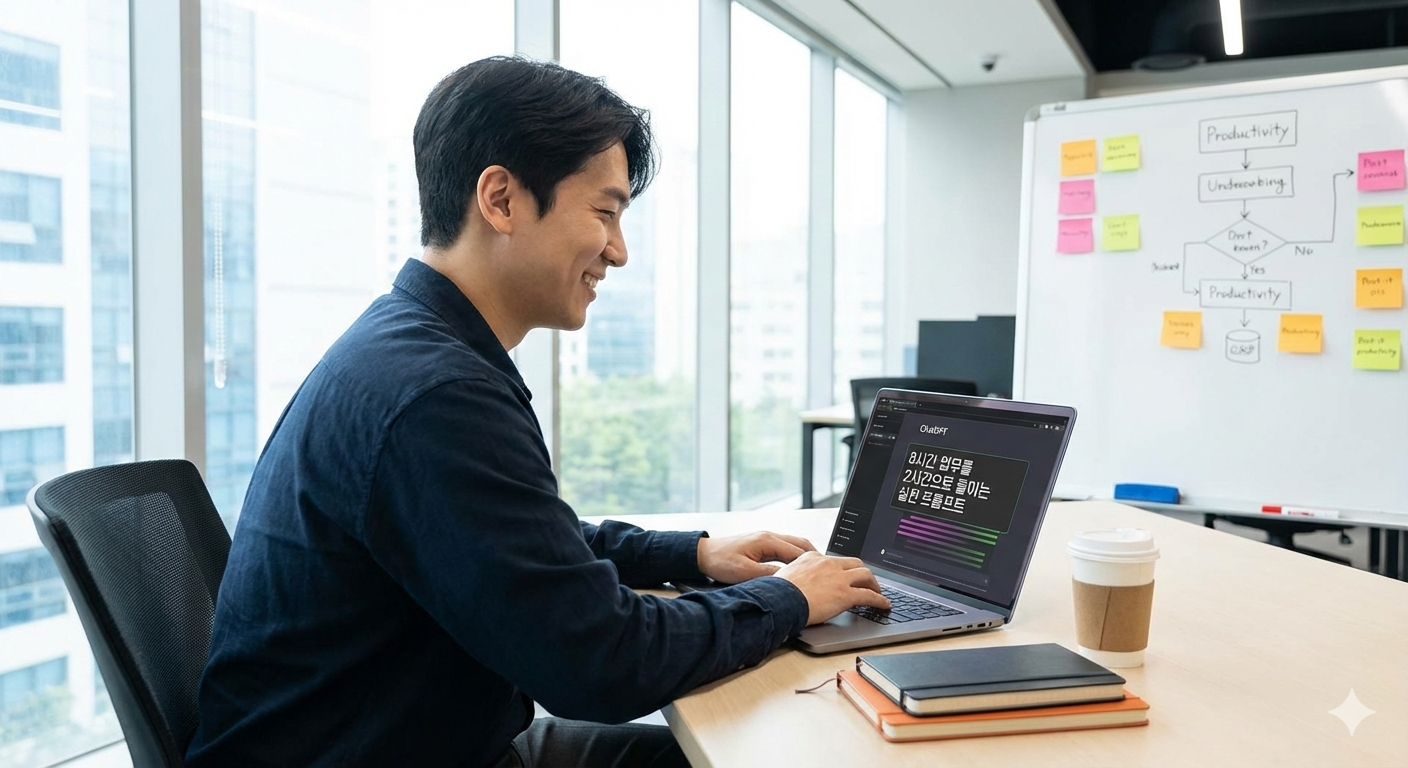 연봉이 바뀌는 속도, ChatGPT로 8시간 업무 2시간 만에 끝내는 법