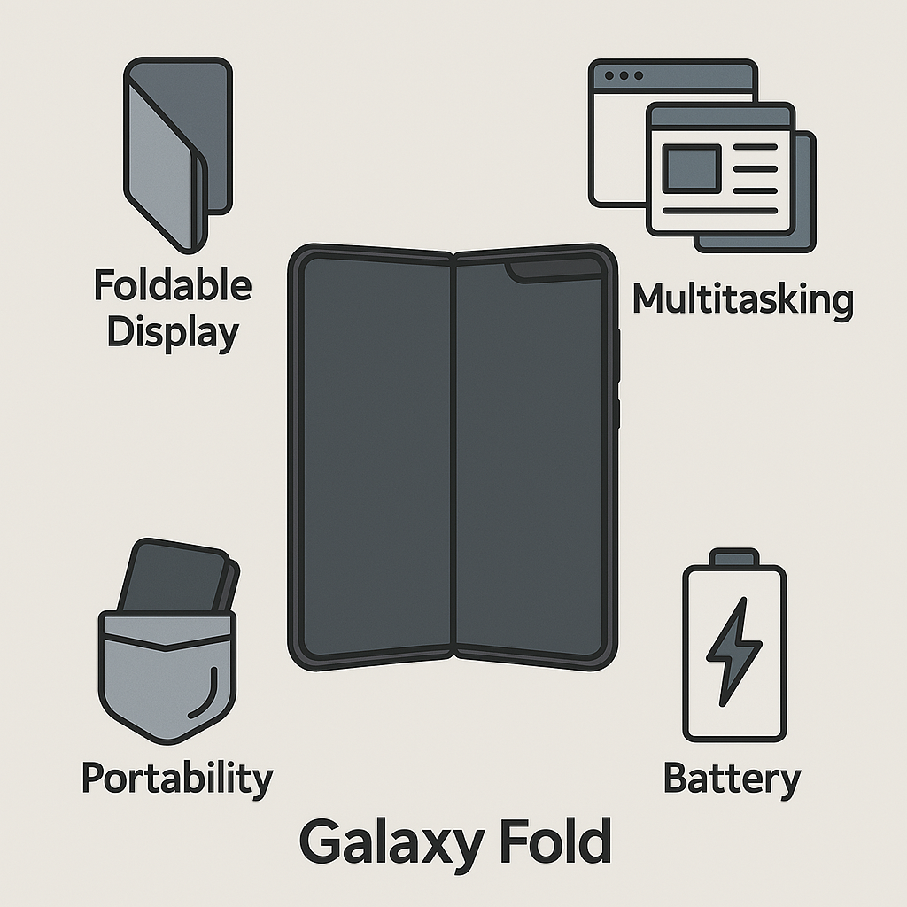 갤럭시 폴드의 좋은 점들