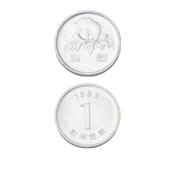 희귀동전 1983년 1원