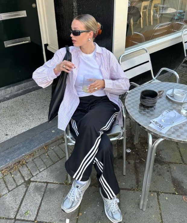 2025년 트랙팬츠 트렌드 분석 – 애슬레저룩의 진화, 더 스타일리시하게 입자!