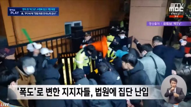 신인규 변호사 서부지법 폭동 비판