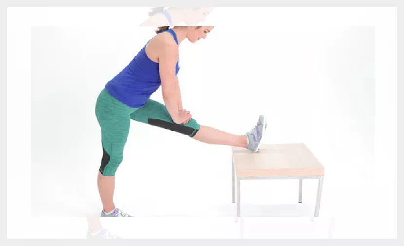 거위발건염 스트레칭