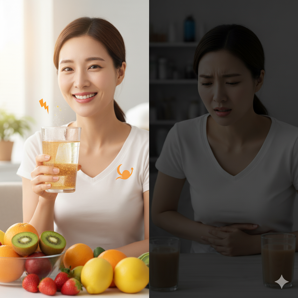 비타민C 메가도스요법 효능 Vs. 부작용