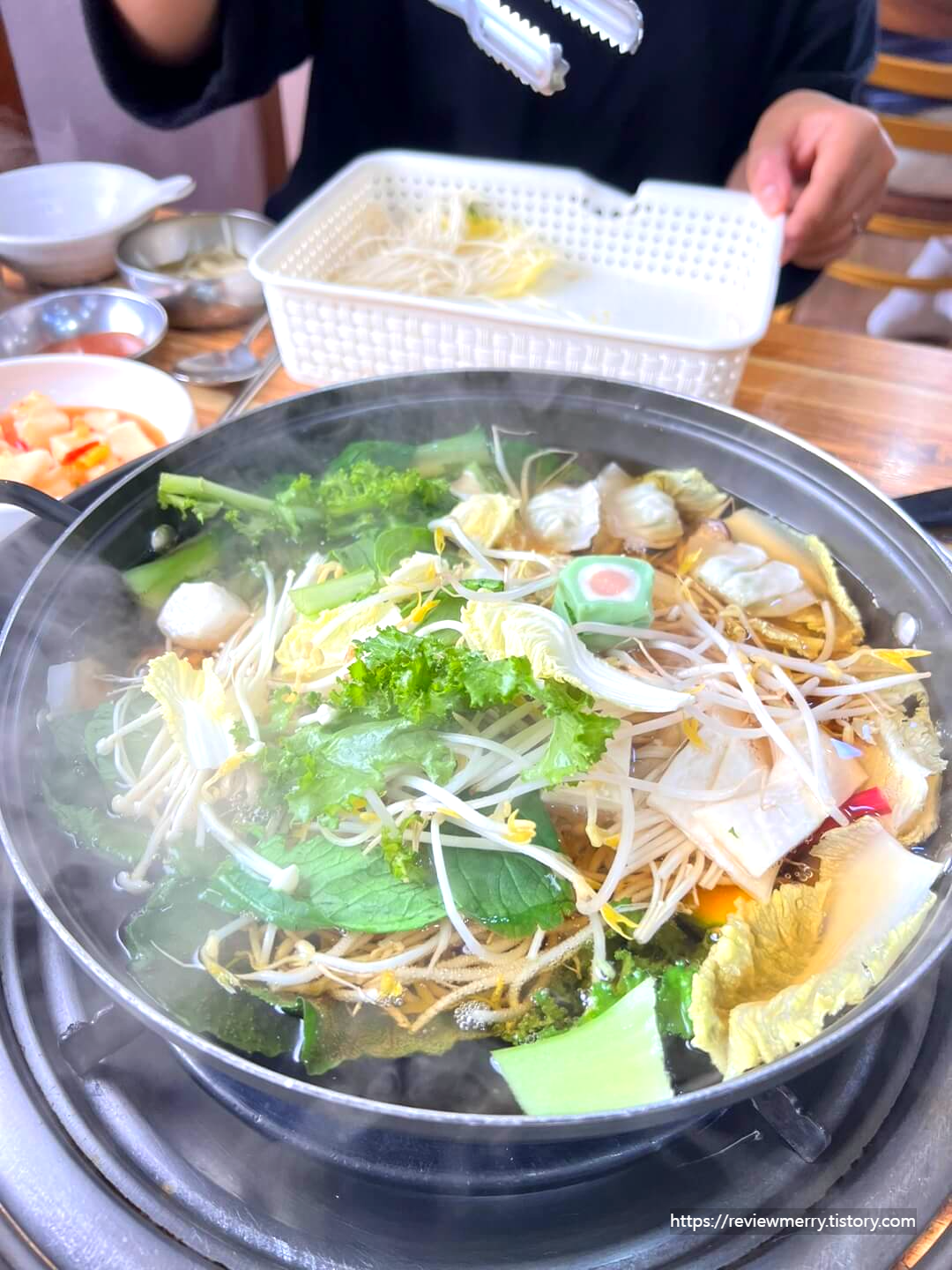 야채 샤브샤브 사진