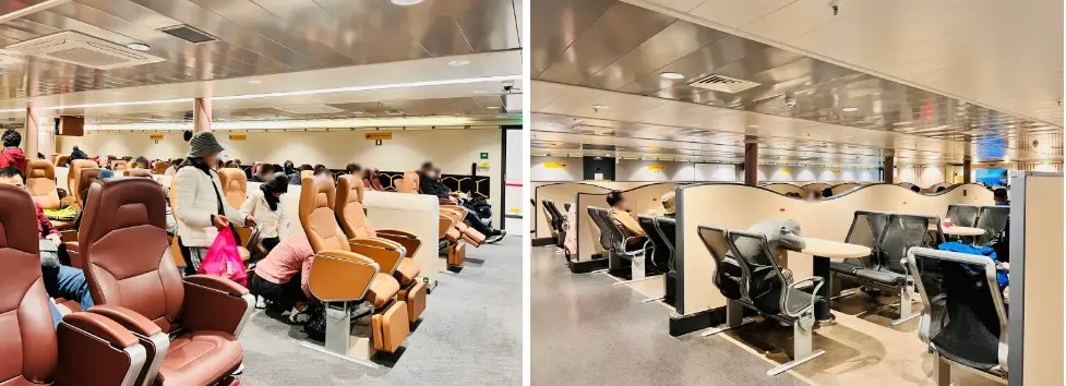 2등좌석 3등좌석