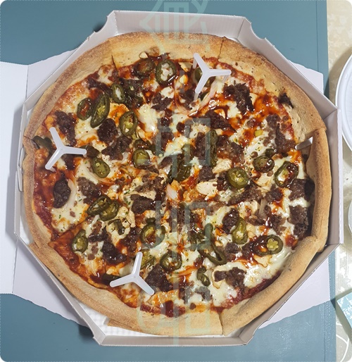  청년피자 할라불고기 피자 