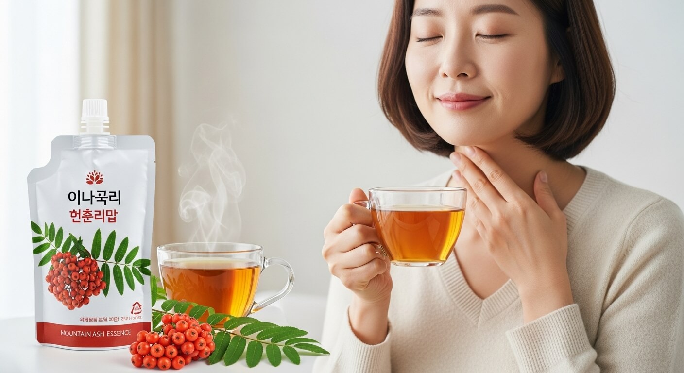 마가목의 효능 : 기침, 가래 완화, 각종 호흡기 질환 개선