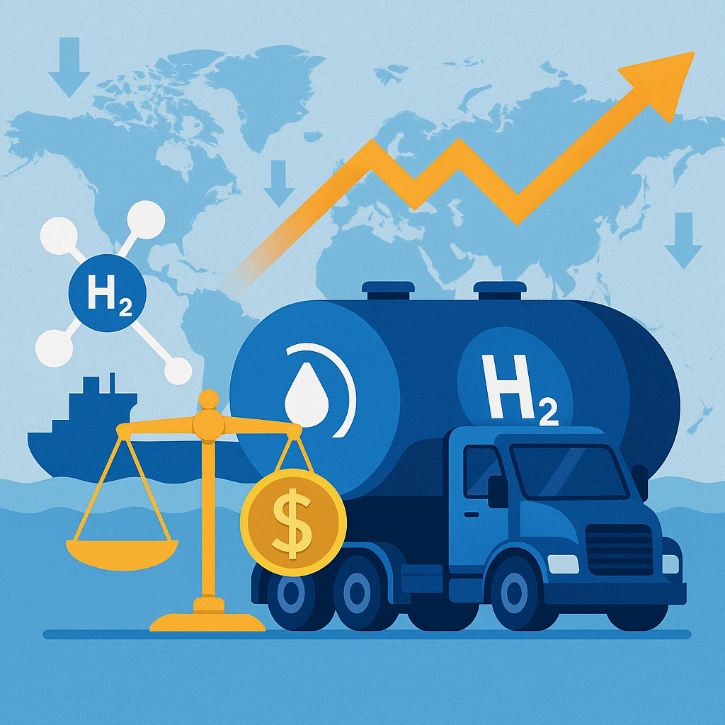 수소 운송비를 좌우하는 핵심 요인