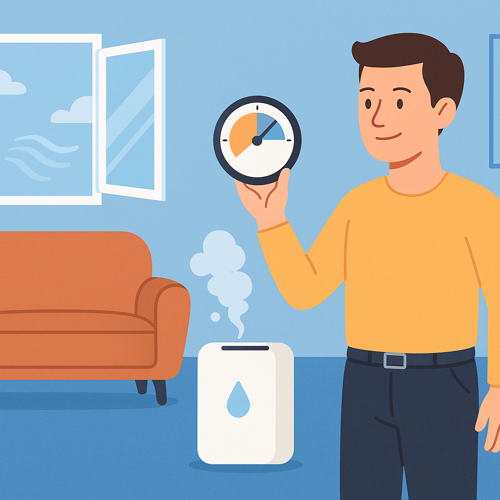 장마철 습도관리 곰팡이