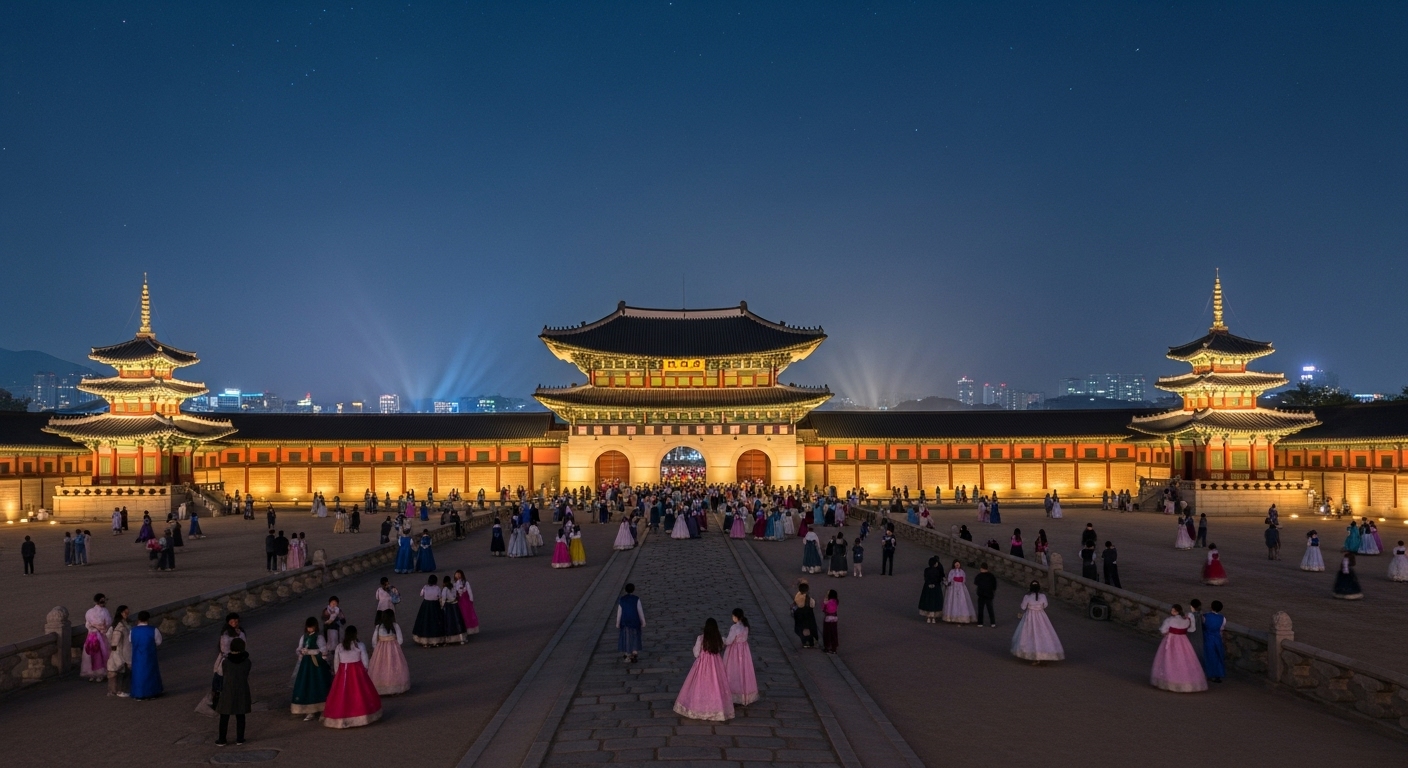 경복궁 야간개장