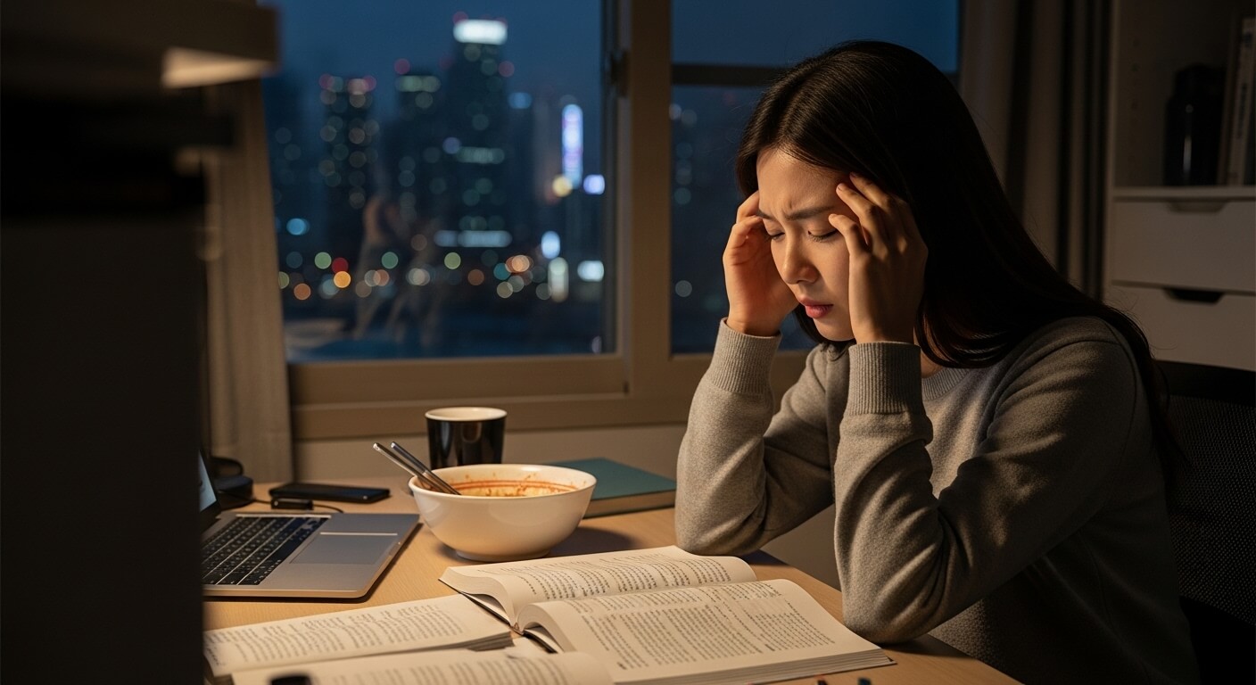 왼쪽 머리 두통