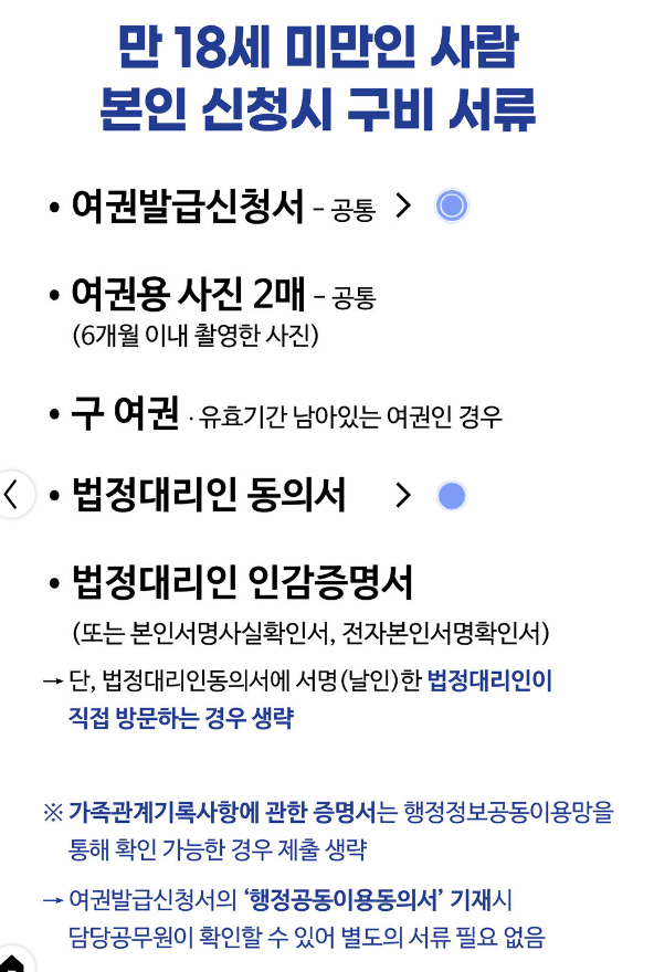 여권 발급 준비물