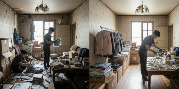 보령 고독사청소중