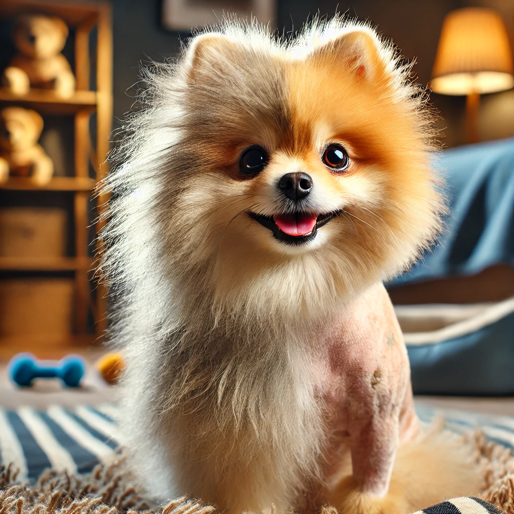 강아지 알로페시아