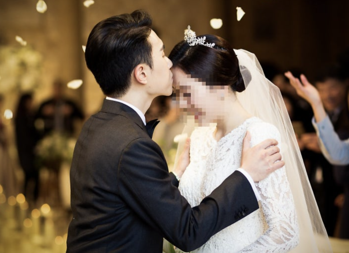 임한별 아내 이선영 씨와 결혼식 장면