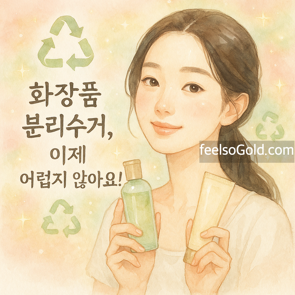 화장품 용기 재활용, 아직도 헷갈리나요? 분리수거 완벽 가이드로 해결하세요