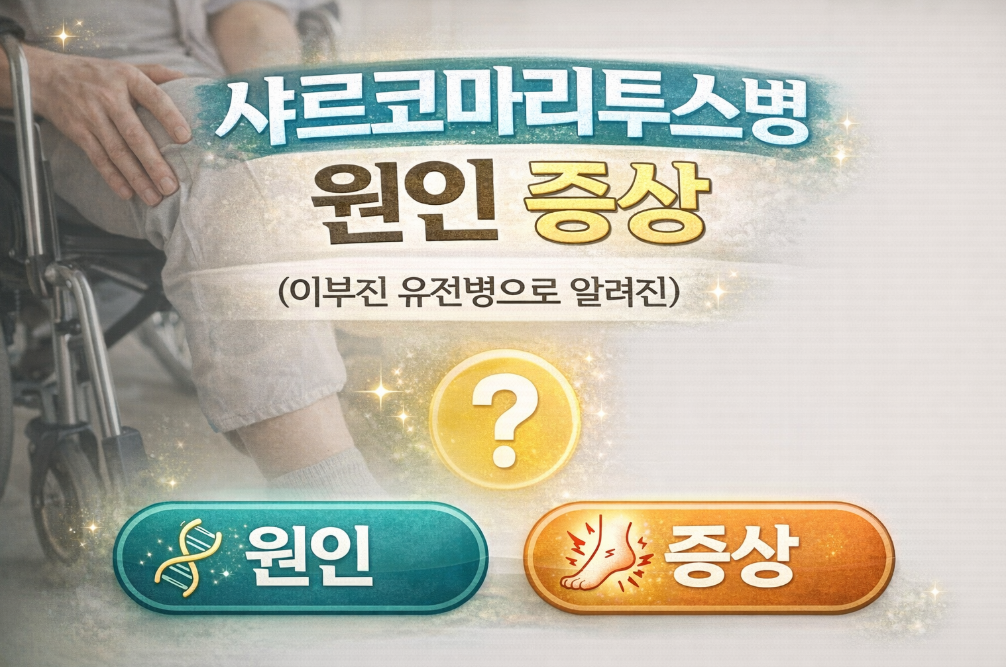 샤르코마리투스병 증상과 원인 완벽 가이드