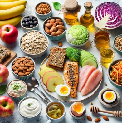 위에 좋은 음식 관련 사진