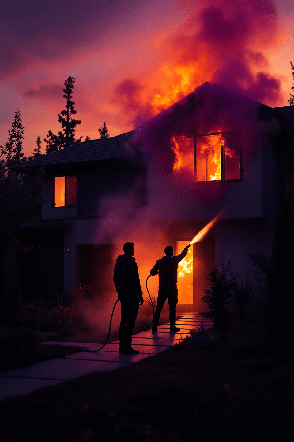 불끄는 사진입니다.