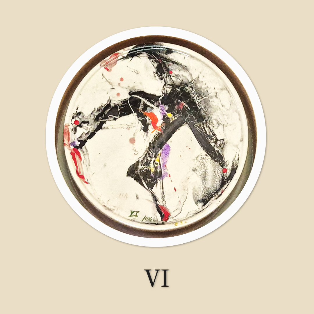 신봉동성당 김인중 신부의 스테인드글라스 십자가의 길 제6처