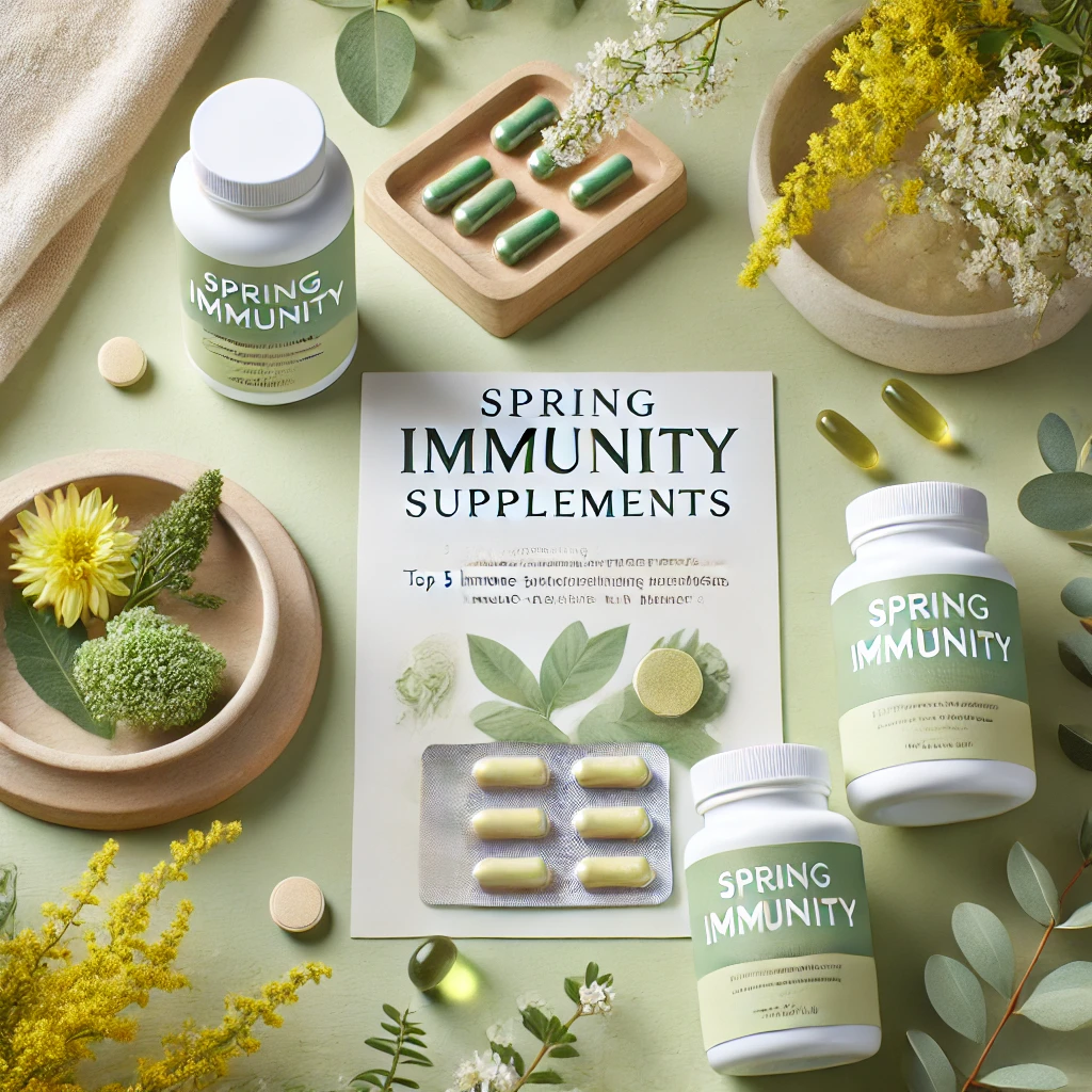 봄철 전문가가 추천하는 영양제 약통